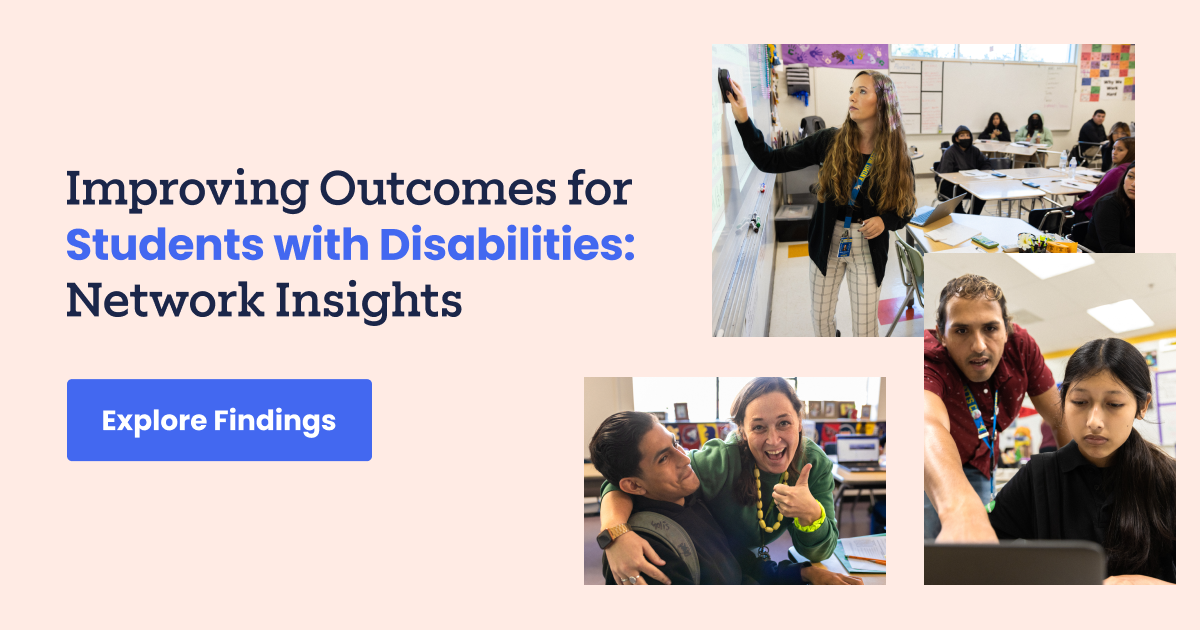 Improving for Students with Disabilities Network Insights